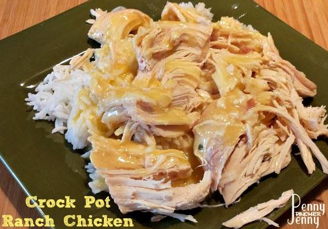 Crock Pot Ranch Chicken Only Four Ingredients 